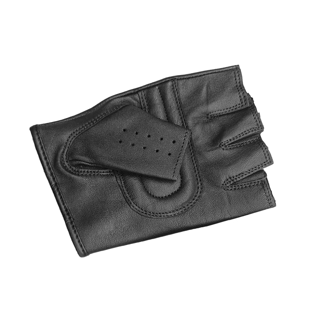 DriRider Fingerless 2 Black Gloves - Image 2