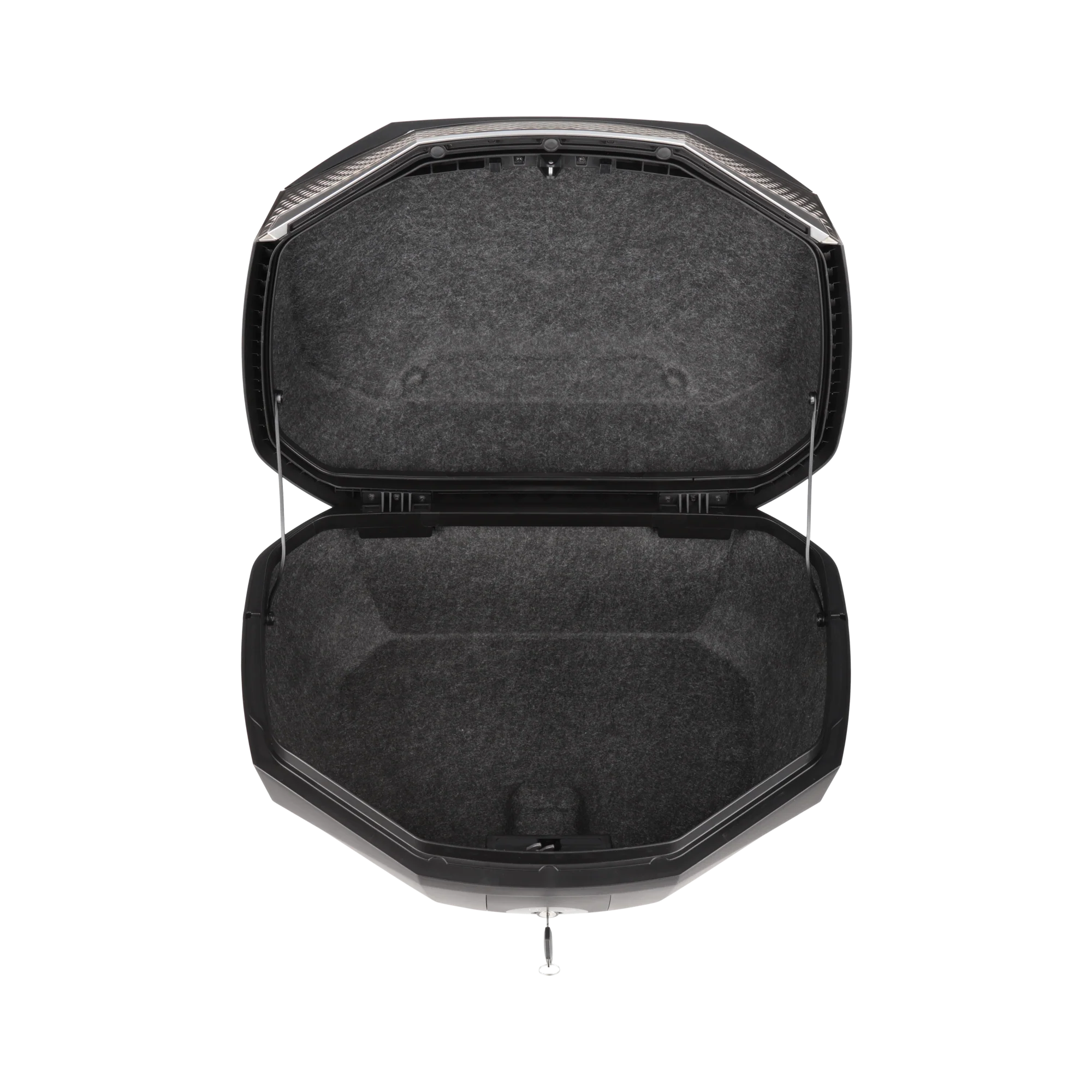 DriRider Shield 48L Luxe Black/Silver Large Top Case - Image 7