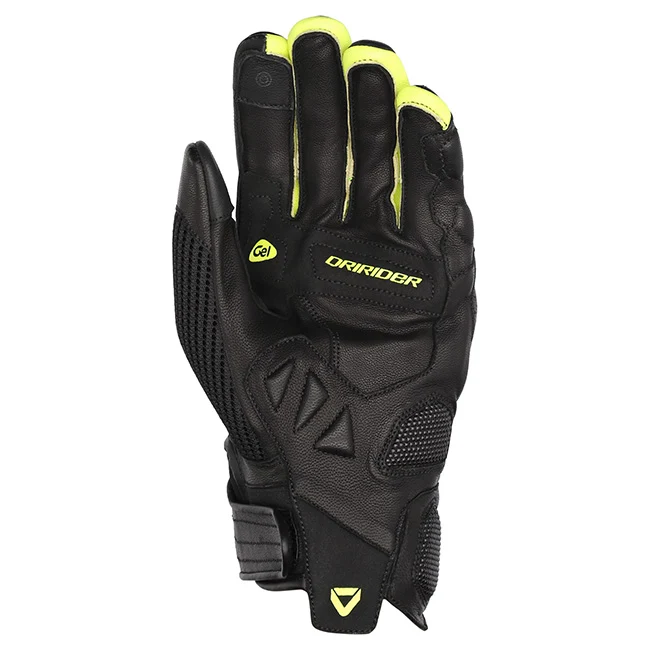DriRider Sprint 2 Black/Hi-Vis Gloves - Image 3