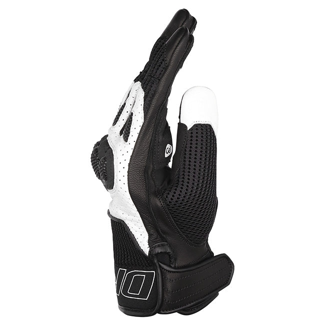 DriRider Sprint 2 Black/White Gloves - Image 2