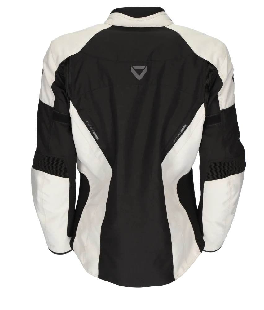 DriRider Vivid 3 Pearl/Black Womens Textile Jacket - Image 2