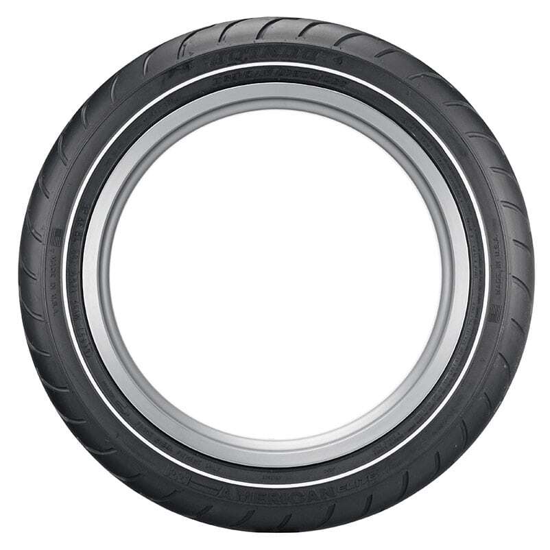 Dunlop American Elite Narrow White Wall Front Tyre 130/80 B-17 65H Tubeless [INTERNAL] - Image 3