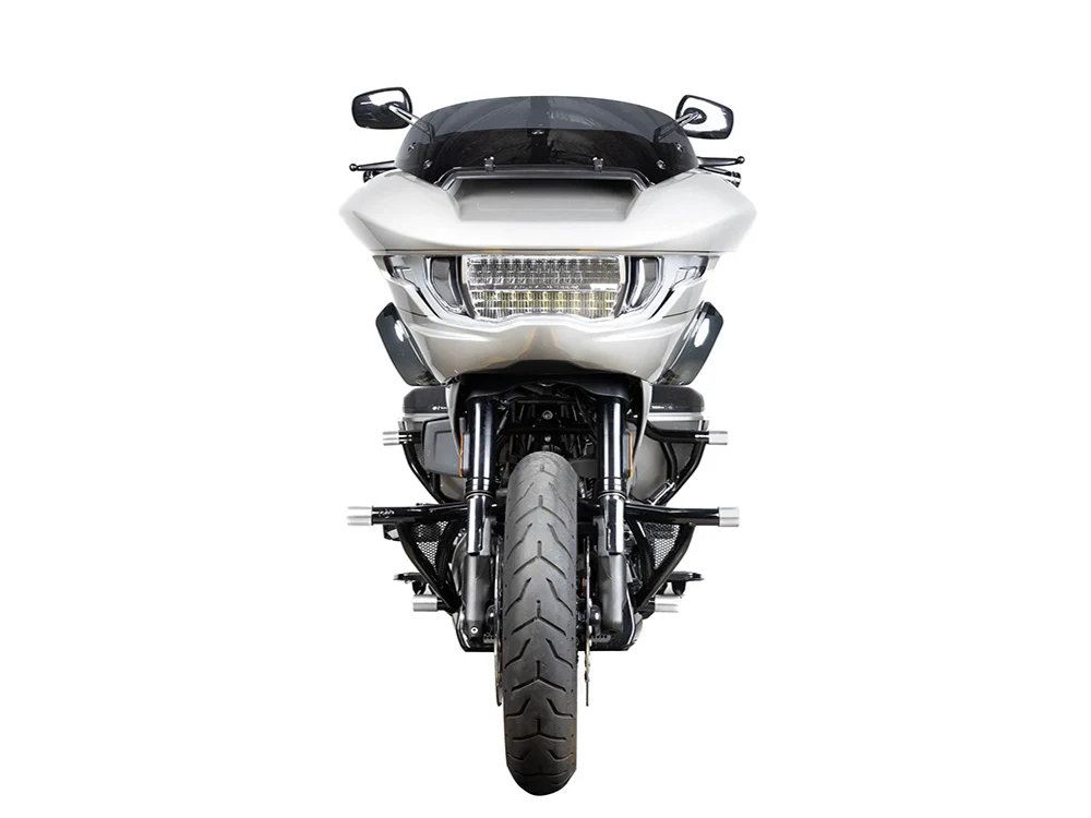 Factory 47 Cycles F47-BG4005001B Road Warrior Rear Crashbars Gloss Black for Harley-Davidson Touring 24-Up - Image 4