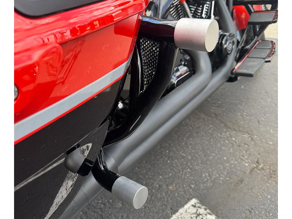 Factory 47 Cycles F47-BG4005001B Road Warrior Rear Crashbars Gloss Black for Harley-Davidson Touring 24-Up - Image 6