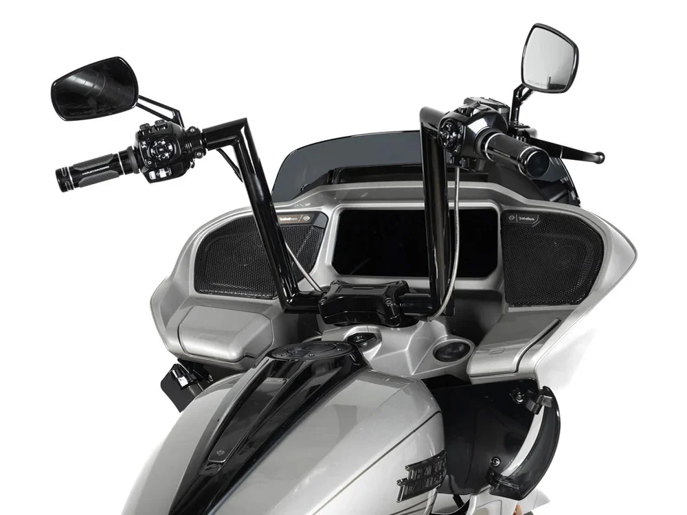 Factory 47 Cycles F47-HB1855012B 12" x 1-1/2" Throttle Series Handlebar Gloss Black for Harley-Davidson CVO Road Glide 23-Up/Road Glide 24-Up - Image 3