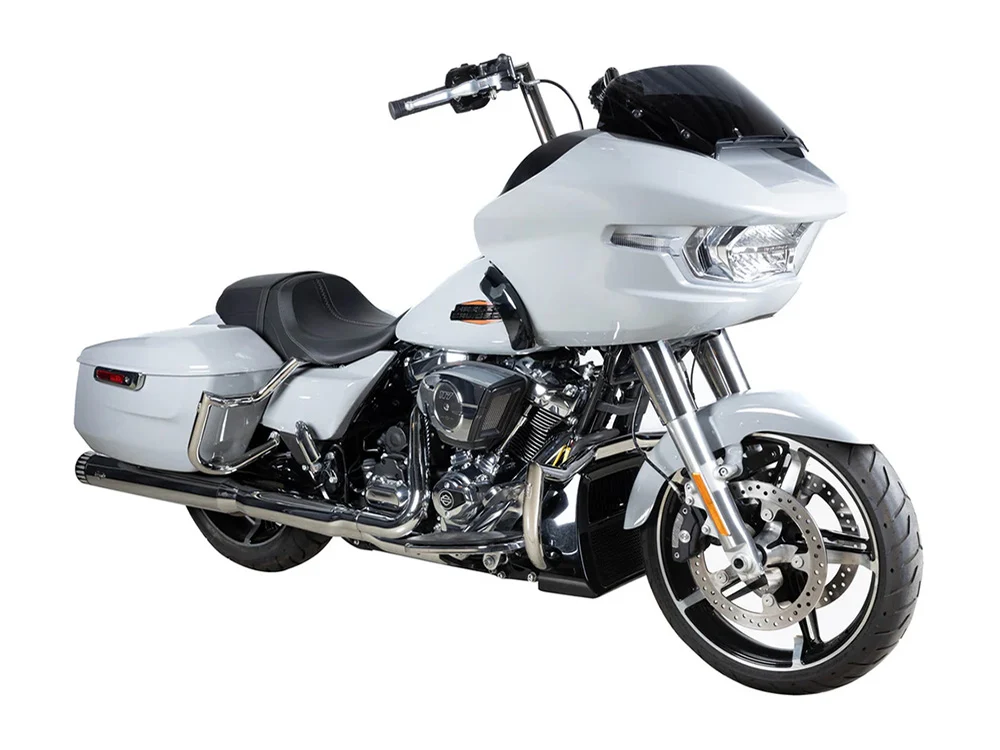 Factory 47 Cycles F47-HB1855012C 12" x 1-1/2" Throttle Series Handlebar Chrome for Harley-Davidson CVO Road Glide 23-Up/Road Glide 24-Up - Image 3