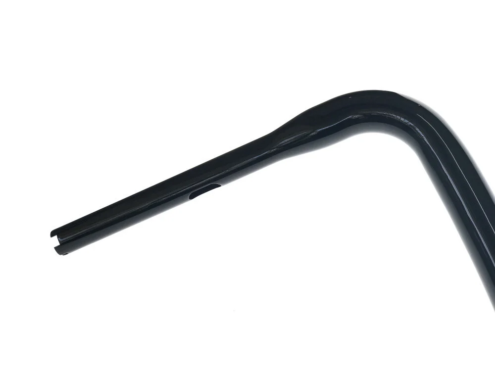 Factory 47 Cycles F47-HB3005016B 16" x 1-1/2" Vicla Handlebar Gloss Black - Image 4