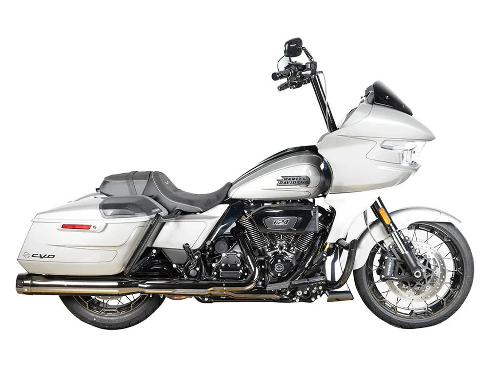 Factory 47 Cycles F47-HB3305014B 14" x 1-1/2" Drifter Series Handlebar Gloss Black for Harley-Davidson CVO Road Glide 23-Up/Road Glide 24-Up - Image 4