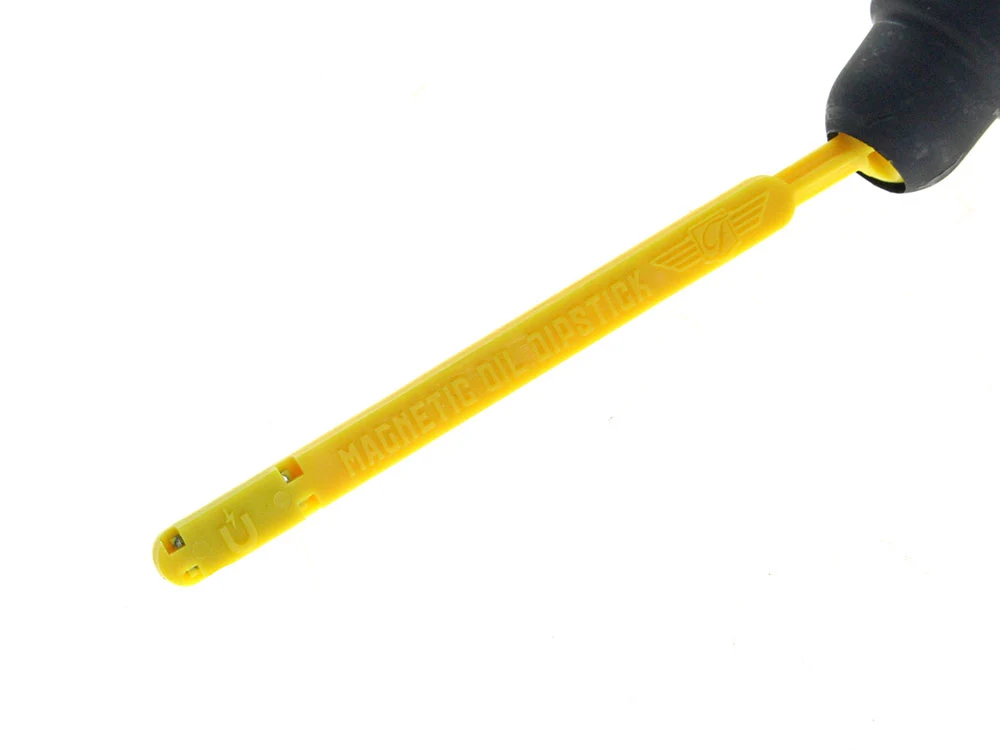 Figurati Designs FIG-FD01-MAGDSTC-KN-GOLD Magnetic Dipstick Gold for Harley-Davidson Touring 07-16 - Image 3