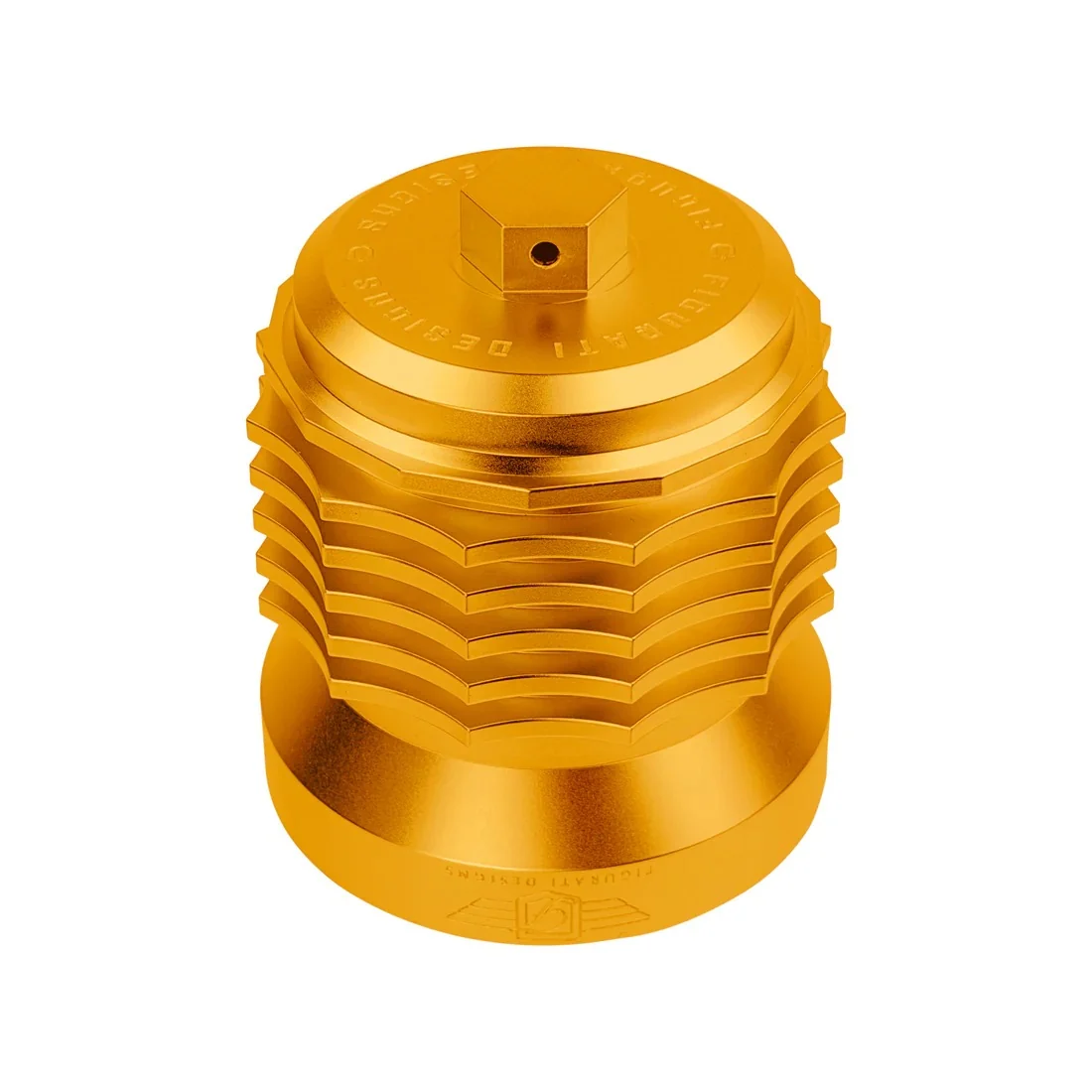 Figurati Designs FIG-FDP01-OILFIL-G Magnetic Reusable Oil Filter Gold for Harley-Davidson Milwaukee Eight 17-Up/Twin Cam 99-17/Evolution 84-99/Sportster 84-21 - Image 3
