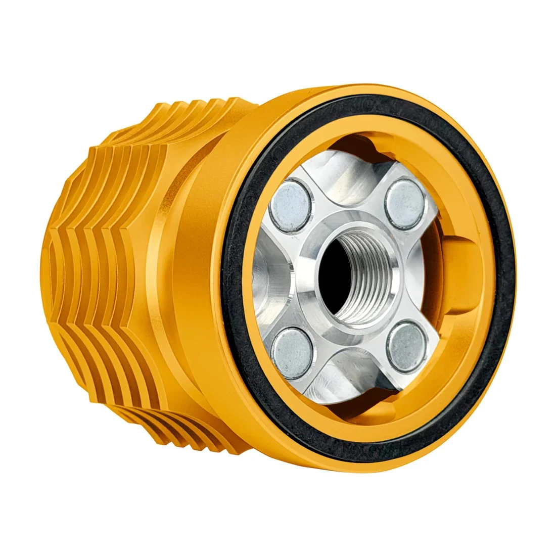 Figurati Designs FIG-FDP01-OILFIL-G Magnetic Reusable Oil Filter Gold for Harley-Davidson Milwaukee Eight 17-Up/Twin Cam 99-17/Evolution 84-99/Sportster 84-21 - Image 5