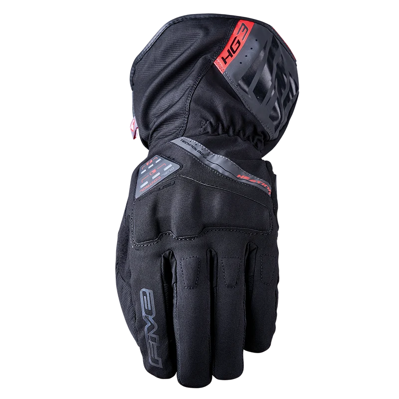 Five HG3 Evo WP Black Heated Gloves