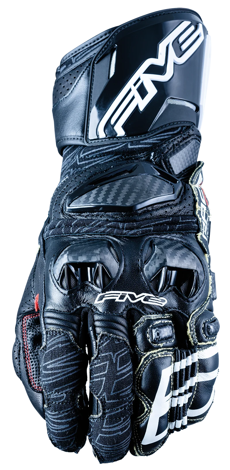 Five RFX Race Black Gloves