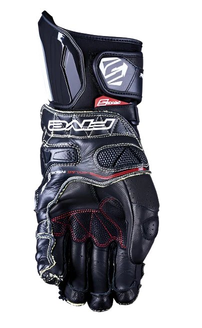 Five RFX Race Black Gloves - Image 2