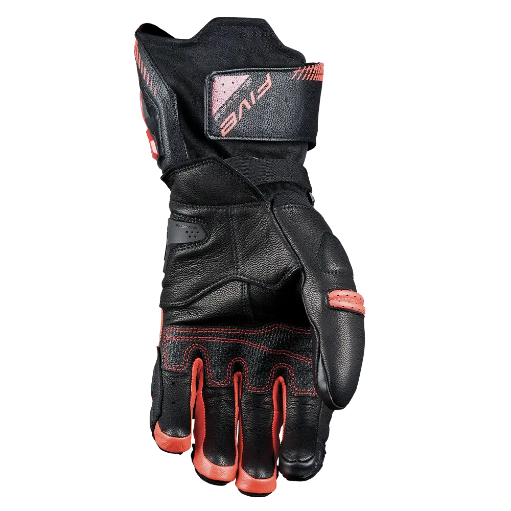 Five RFX3 Evo Black/Red Gloves - Image 2