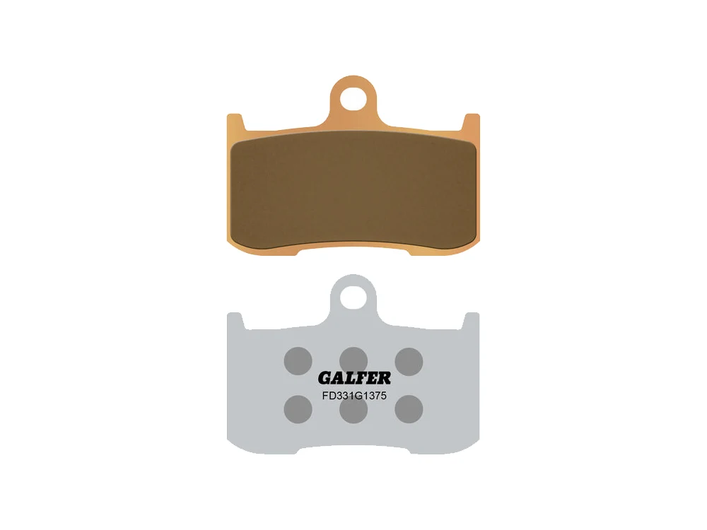 GBrakes GB-GB0572-75 HH Sintered Compound Front Brake Pads for Indian Touring & Bagger 14-Up