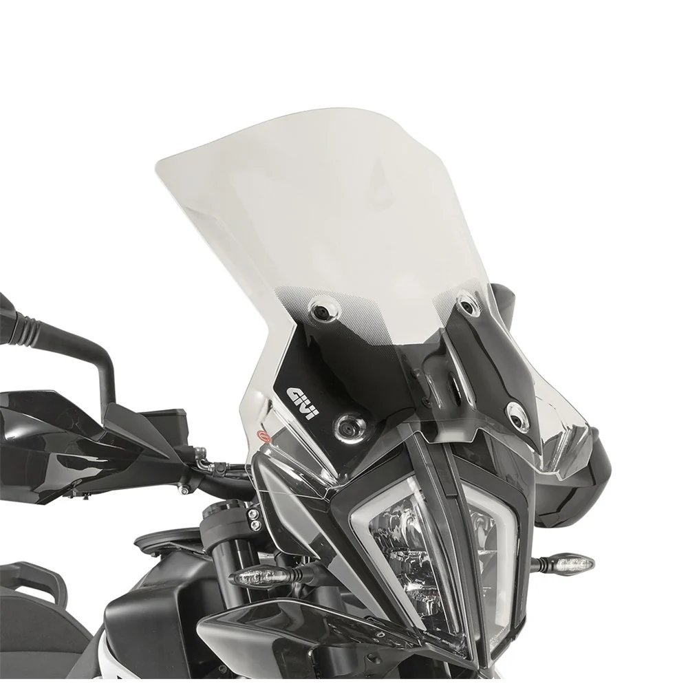 Givi 7710DT Clear Windshield 44 x 48cm for KTM 390 Adventure 20-24/790 Adventure/790 Adventure R 19-20/890 Adventure 21-22