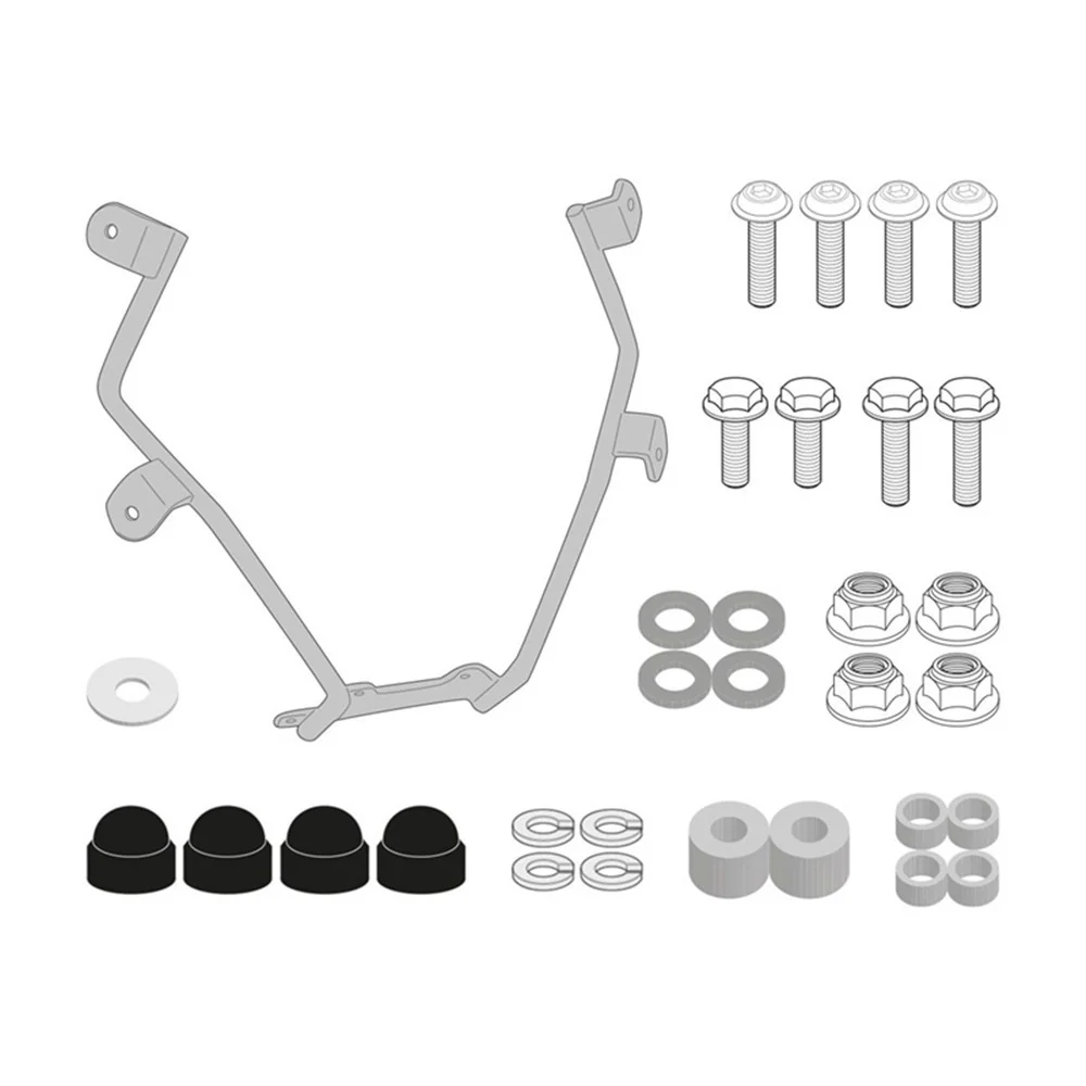 Givi A9063A Windshield Mounting Kit for Royal Enfield Bear 650 25-Up w/6407A Windshields