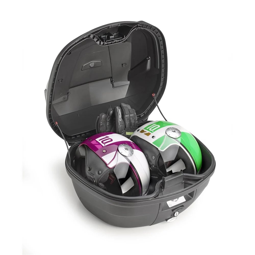 Givi B37N Blade 37L Black/Red Monolock Top Case (includes Universal Plate) - Image 2
