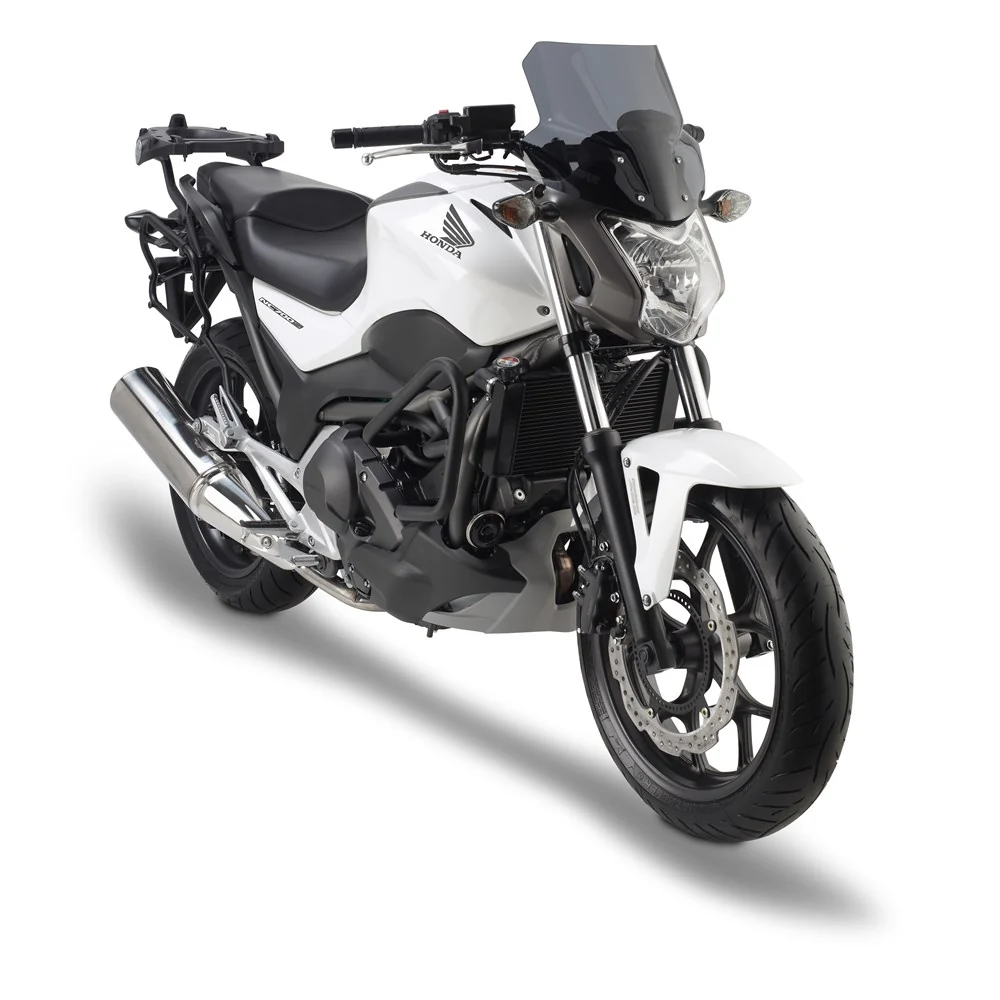 Givi D1112S Smoke Windshield 31 x 36cm for Honda NC700S 12-13/NC750S 14-20/NC750S DCT 14-15