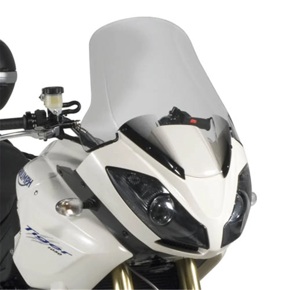Givi D225ST Clear Windshield 50.5 x 49.3cm for Triumph Tiger 1050 07-12/Tiger Sport 1050 13-20