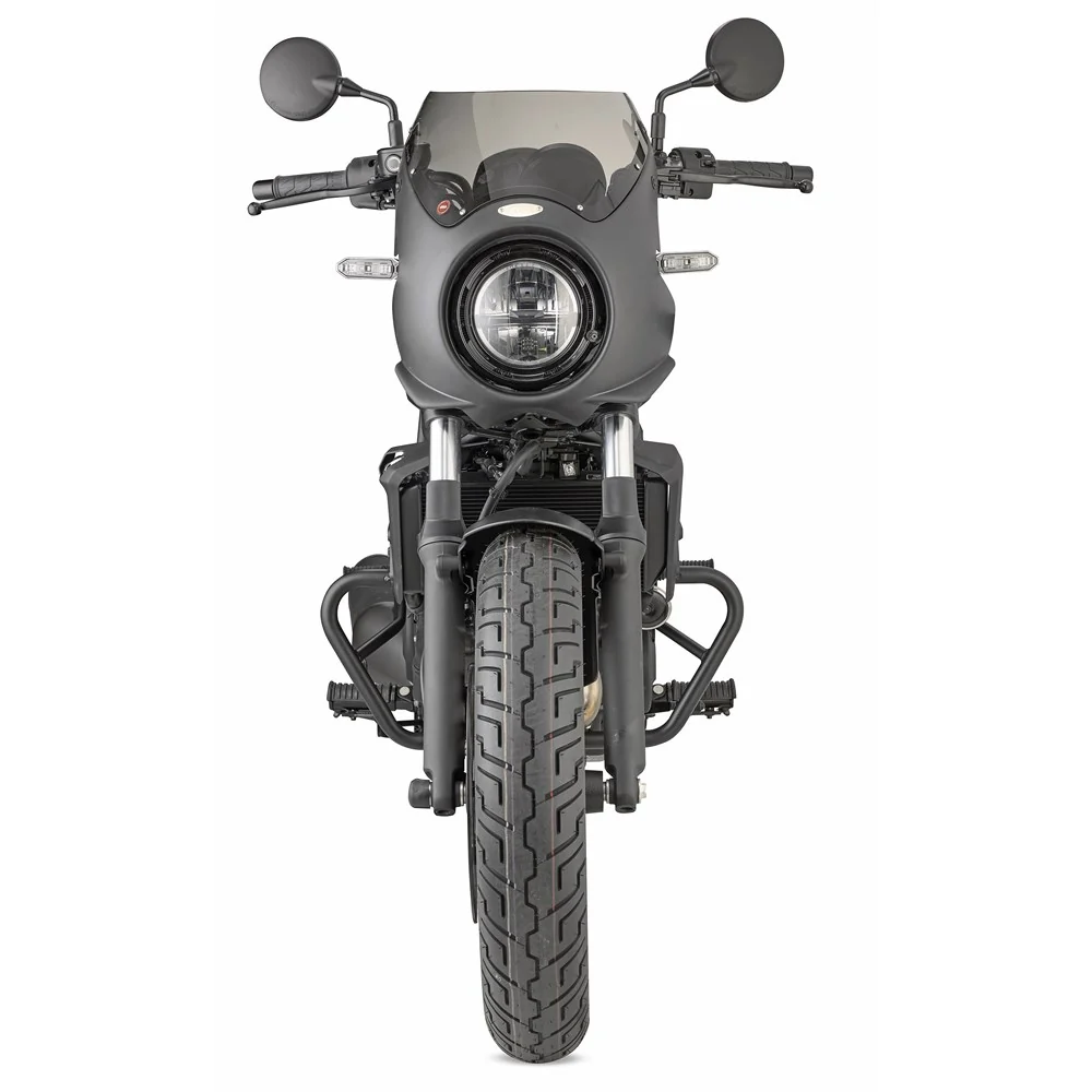 Givi GVA802 Smoked Windshield w/ABS Fairing for Kawasaki Eliminator 500 24-Up - Image 2