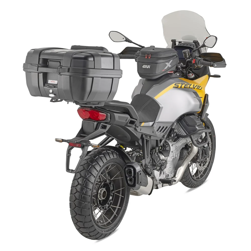 Givi GVSRA8208 Aluminum Top Case Rear Rack for Moto Guzzi Stelvio 1000 24-25 w/Monokey Top Case - Image 2