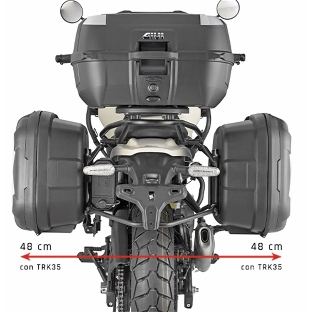 Givi PL9059 Side Case Pannier Holder for Royal Enfield Himalayan 450 24-Up w/Monokey Side Cases - Image 2