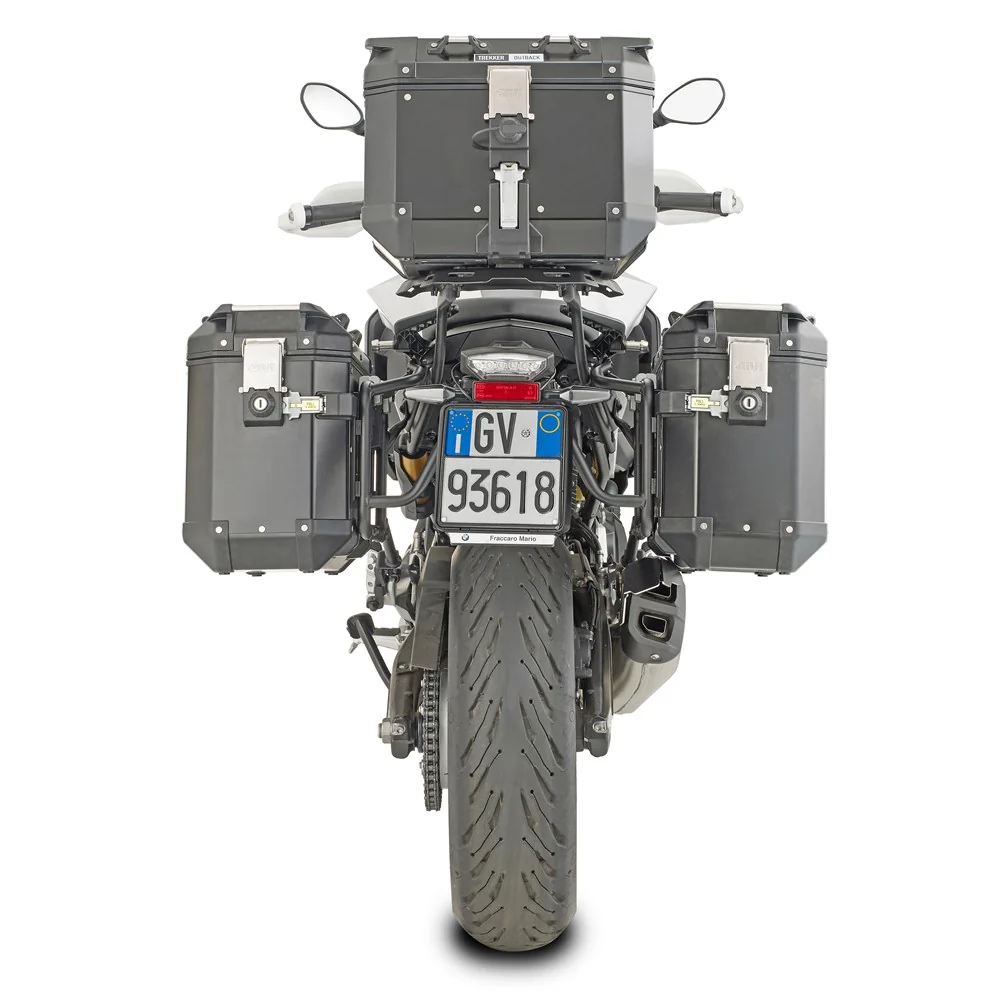 Givi PLO5137CAM PL ONE-FIT Side Case Pannier Holder for BMW F 900 XR 20-24 w/Monokey Cam Side Trekker Outback Cases - Image 2