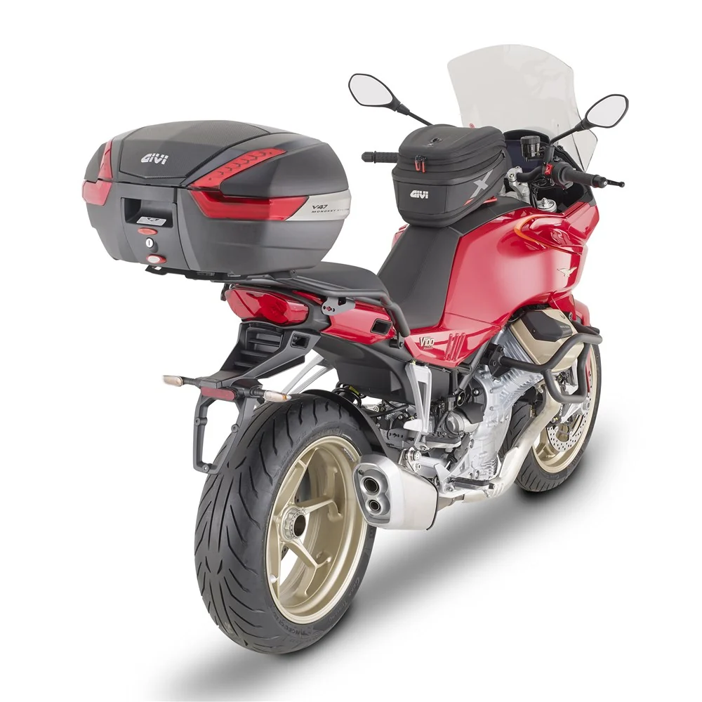 Givi SR8207 Top Case Rear Rack for Moto Guzzi V100 Mandello 1000 22-Up w/Monokey & Monolock Top Cases - Image 3