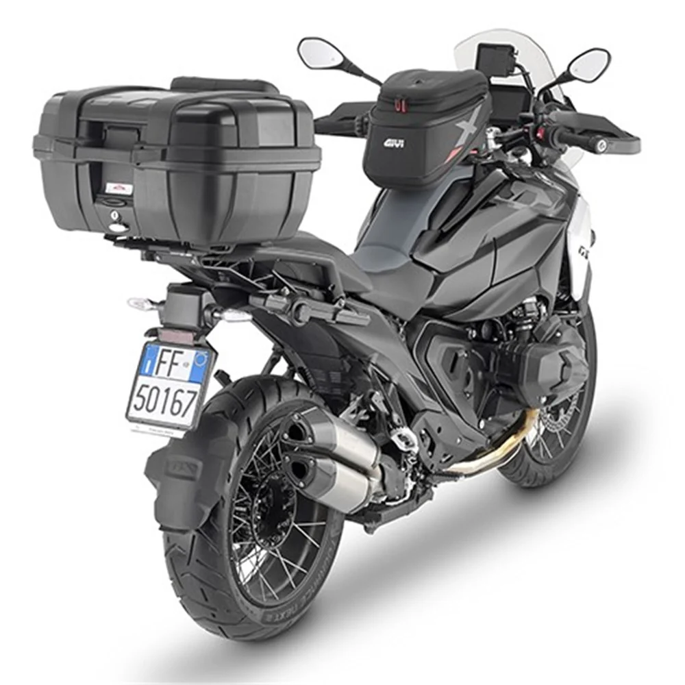Givi SRA5143 Aluminum Top Case Rear Rack for BMW C 400 X/C 400 GT/R 1300 GS Adventure 25-Up/R 1300 GS 24-Up w/Monokey Top Cases - Image 2