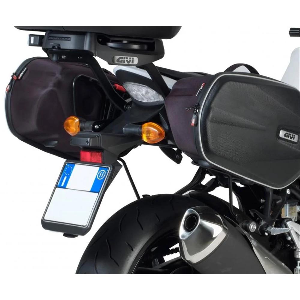 Givi TE3100 Saddlebag Holder for Suzuki GSR 750 11-14 w/ST609 Sport-T Easylock Side Bags