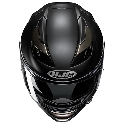 HJC F71 Semi-Flat Titanium Helmet - Image 3
