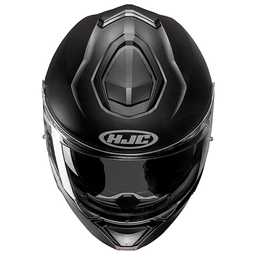 HJC i91 Semi-Flat Black Helmet - Image 3