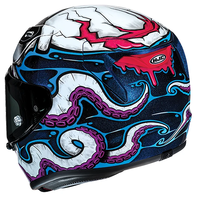 HJC RPHA 12 Kraken MC-28 Helmet - Image 3