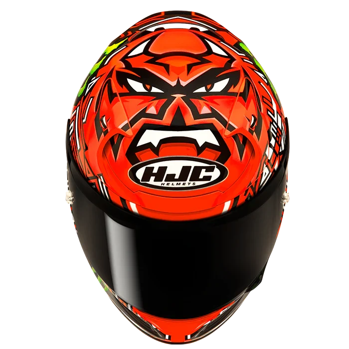 HJC RPHA 12 Quartararo Edition 2025 MC-1 Helmet - Image 5