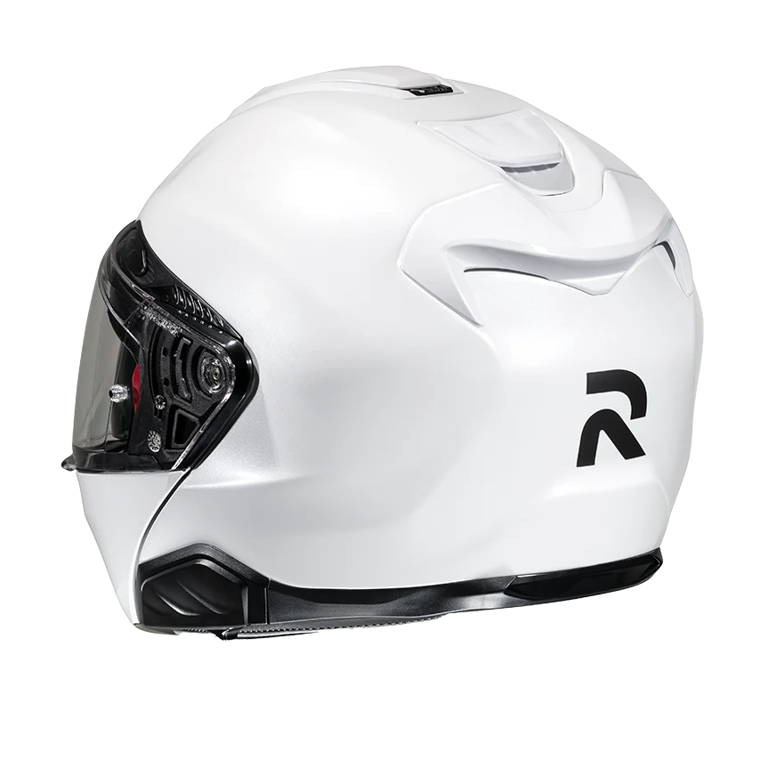 HJC RPHA 91 Solid Pearl White Helmet - Image 3