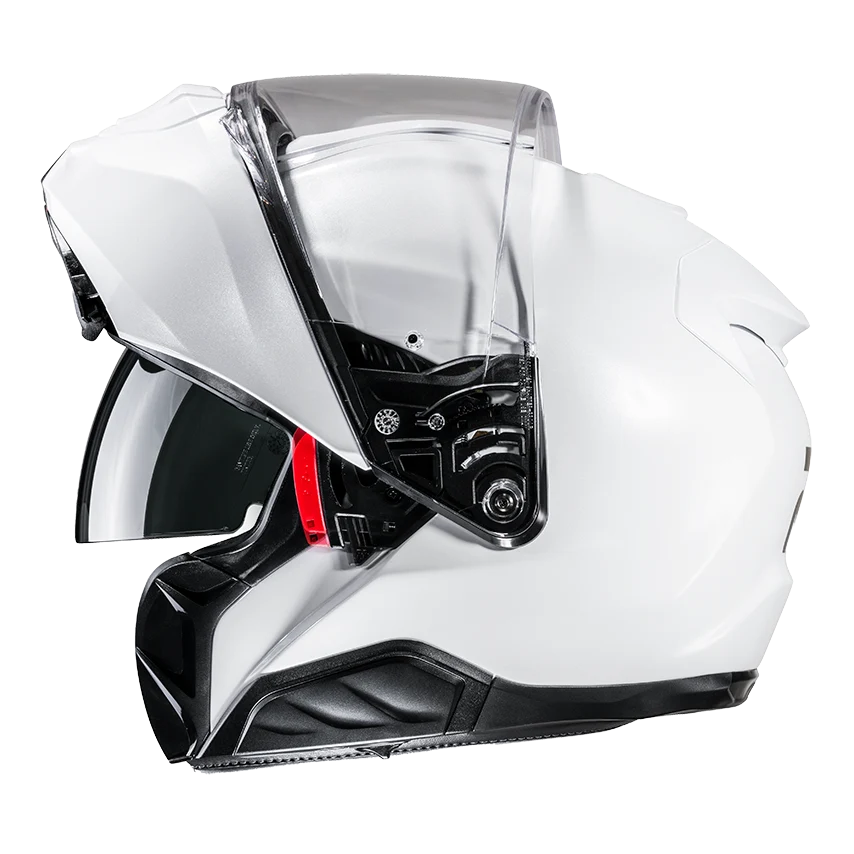 HJC RPHA 91 Solid Pearl White Helmet - Image 4