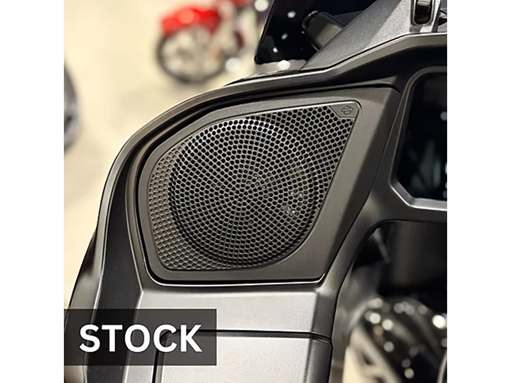 Hogtunes HT-WBA-RG-GRILL-24 Upgraded Metal Mesh Speaker Grills Black for Harley-Davidson Road Glide 24-Up - Image 4
