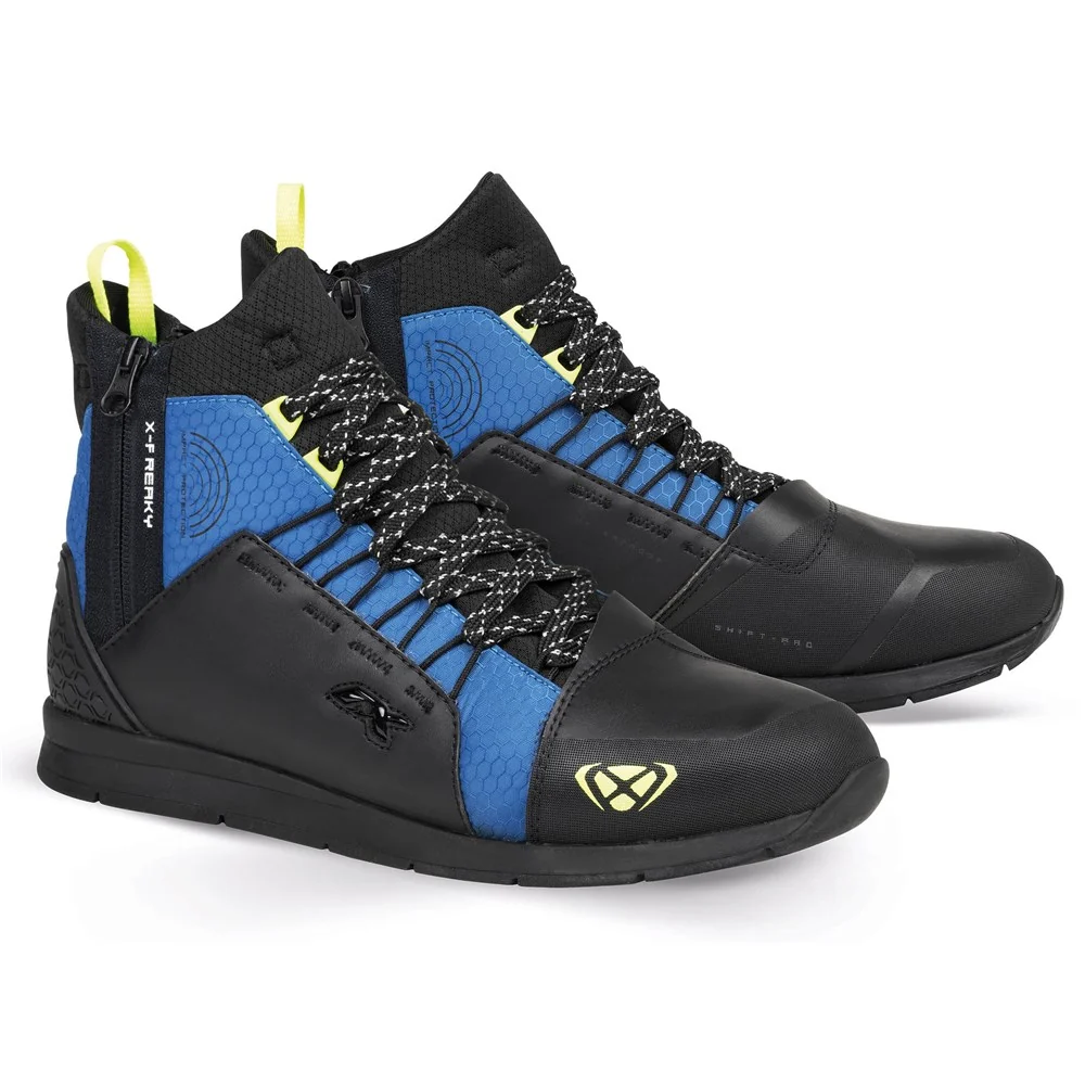 Ixon Freaky WP Black/Blue/Yellow Boots