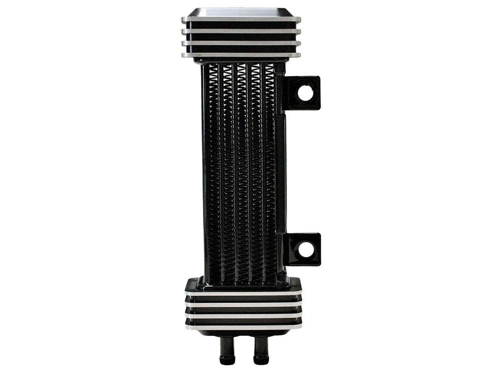 Jagg Oil Coolers JAG-770-1000 6-Row Vertical Deluxe Oil Cooler Kit for Harley-Davidson Softail 18-Up - Image 2