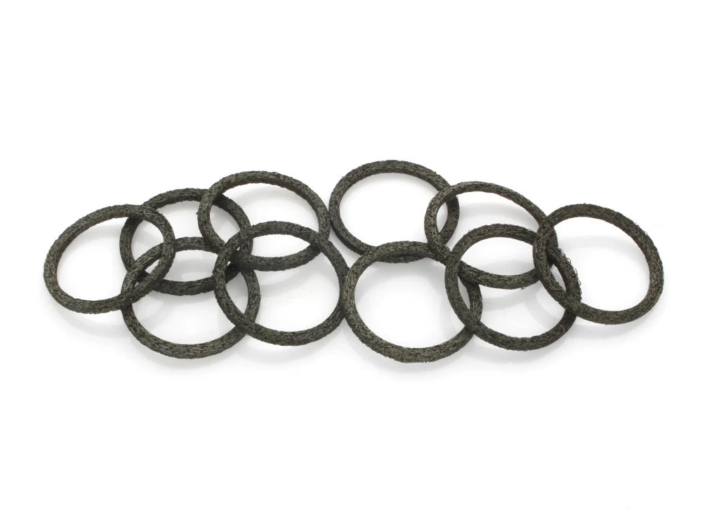 James Genuine Gaskets JGI-65324-83 Race/Screamin Eagle Style Exhaust Gaskets for Big Twin 84-Up/Sportster 86-21 (Each)