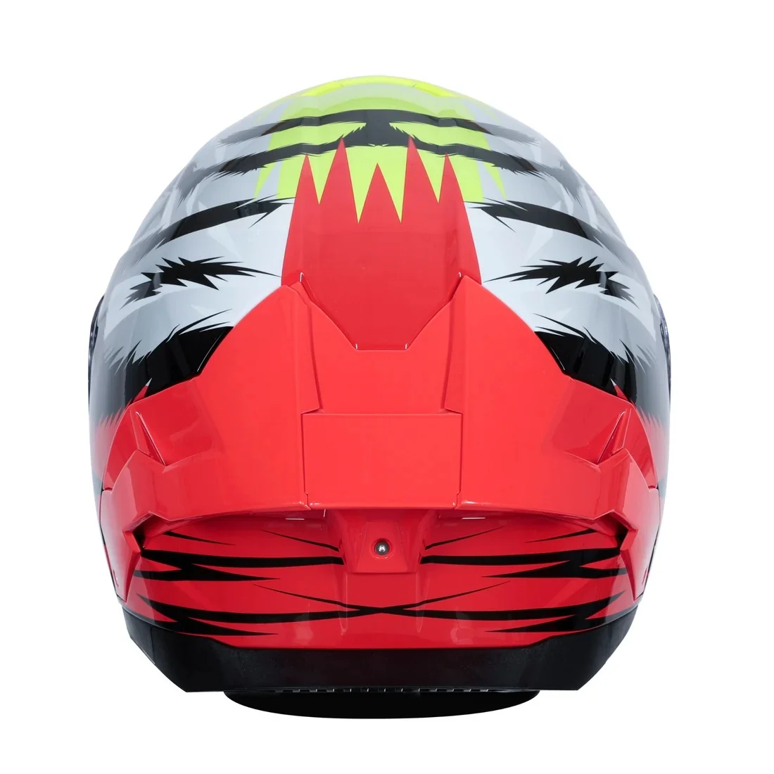 Just1 J-STR Demonic Gloss Red/Yellow/Black Helmet - Image 5