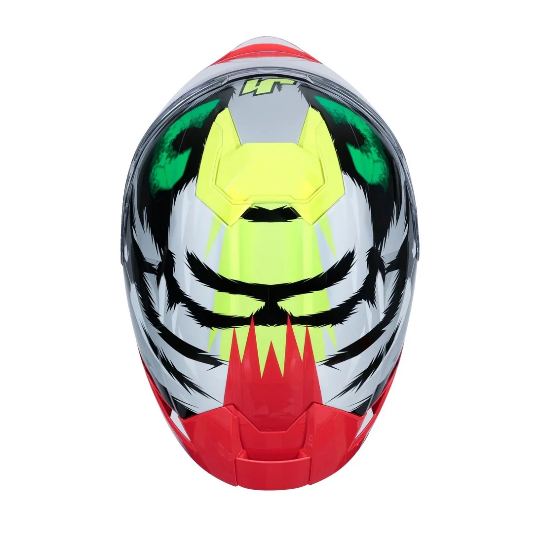 Just1 J-STR Demonic Gloss Red/Yellow/Black Helmet - Image 6