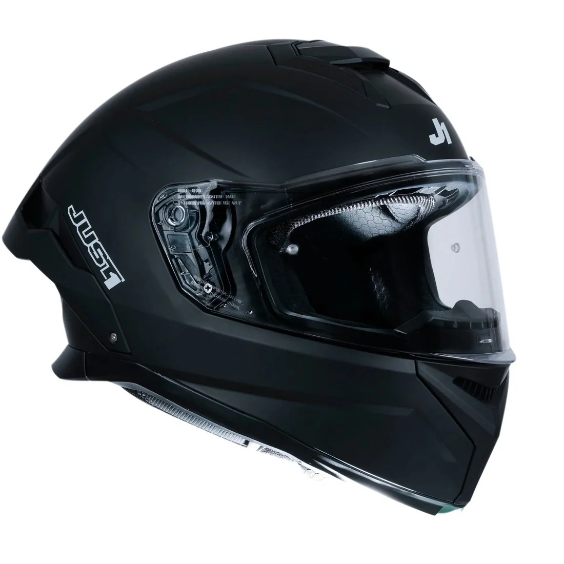 Just1 J-STR Solid Matte Black Helmet - Image 3