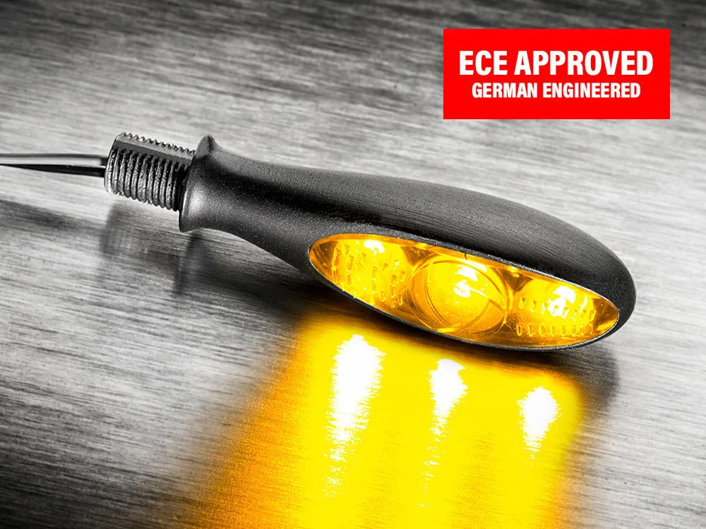 Kellermann KEL-162100 Micro S Dark LED Turn Signal Black - Image 2