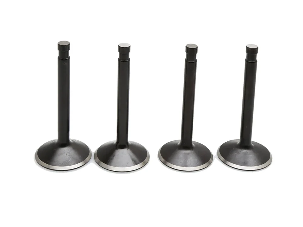 Kibblewhite KPM-20-22300 Black Diamond Stainless Valve Kit for Harley-Davidson Sportster 70-83