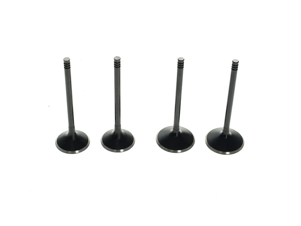 Kibblewhite KPM-20-22900 Black Diamond Stainless Valve Kit for Harley-Davidson 1200cc Sportster 04-21
