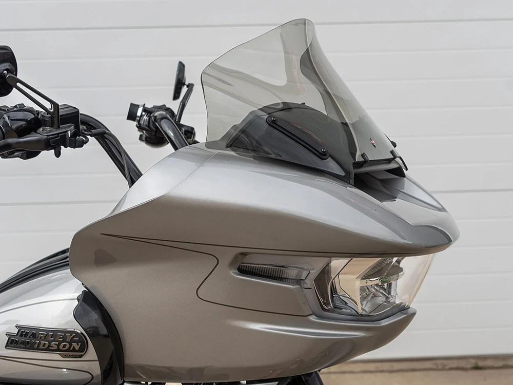 Klock Werks KKC-2310-0849 12" Pro-Touring Flare Windshield Tinted for Harley-Davidson CVO Road Glide 23-Up/Road Glide 24-Up - Image 4
