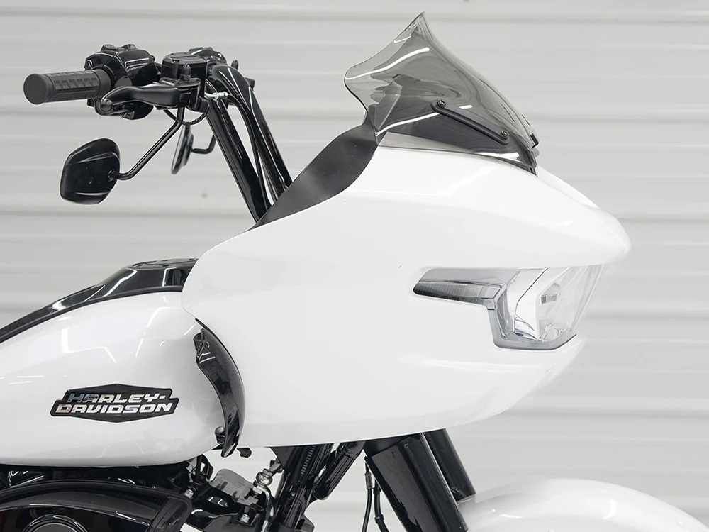 Klock Werks KKC-2310-0856 10" Sports Flare Windshield Tinted for CVO Road Glide 23-Up/Road Glide 24-Up